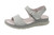 Womens 'Celeste' Low Wedge Touch Fastening Sandals