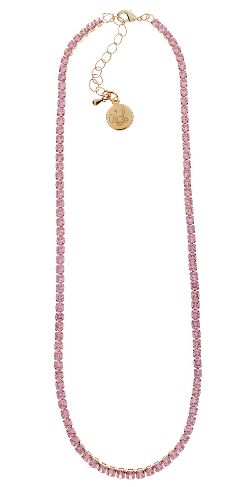 Buy Simulated Fuchsia Diamond Multi-Wear Butterfly Slider Bolo Tennis  Necklace (15-33 Inches) in Stainless Steel 45.00 ctw , Tarnish-Free,  Waterproof, Sweat Proof Jewelry at ShopLC.