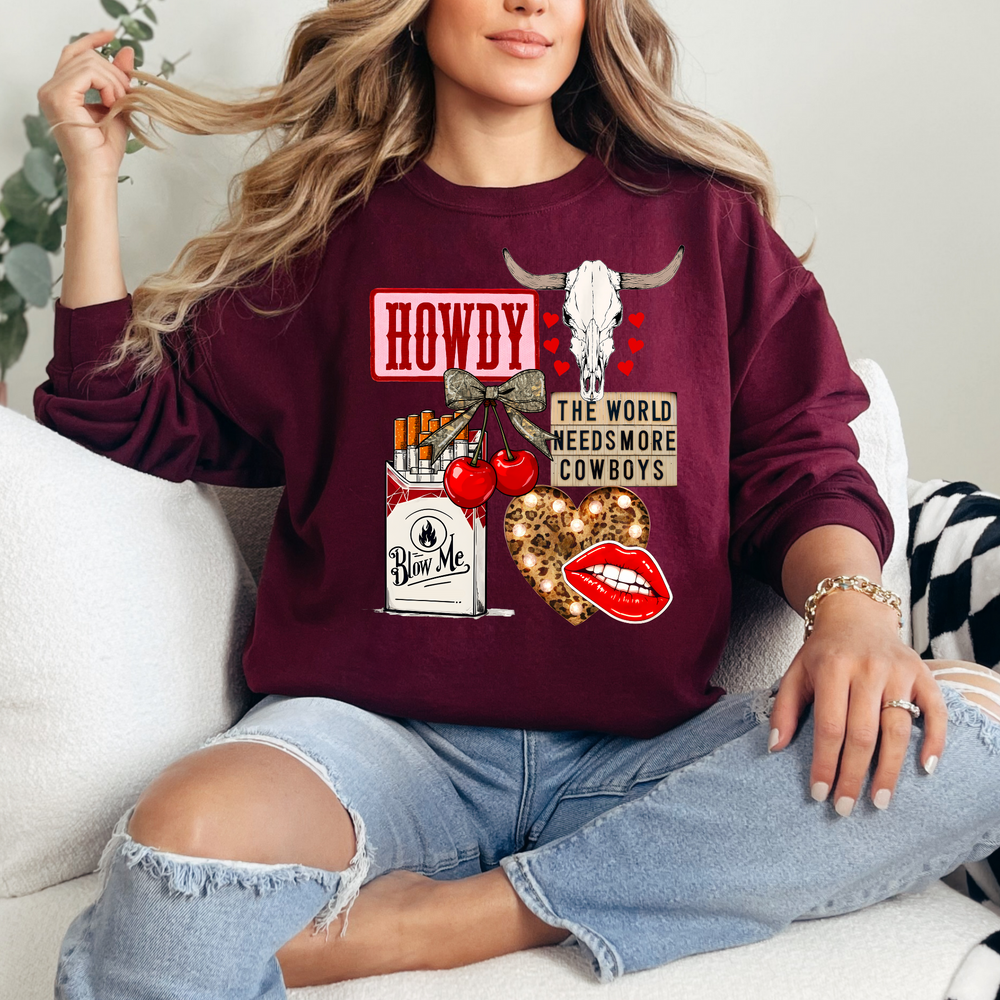 Needs More Cowboys Sweatshirt