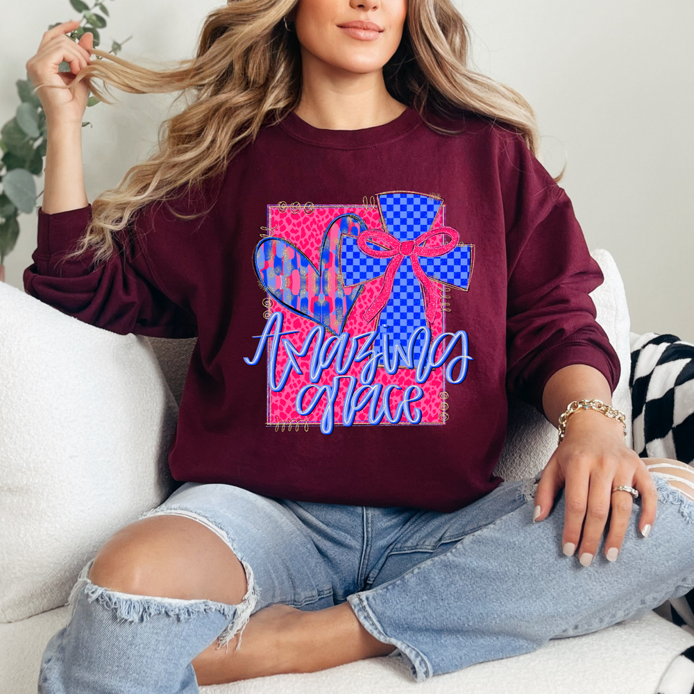 Abstract Amazing Grace Sweatshirt