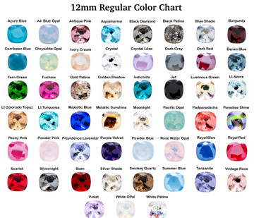 12mm Circle Glass Bracelet 