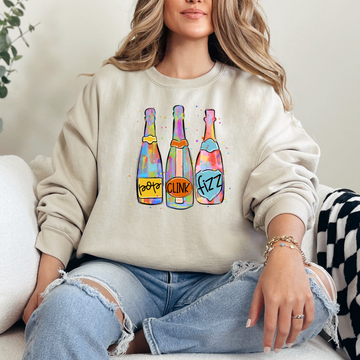 Pop, Clink, Fizz Sweatshirt