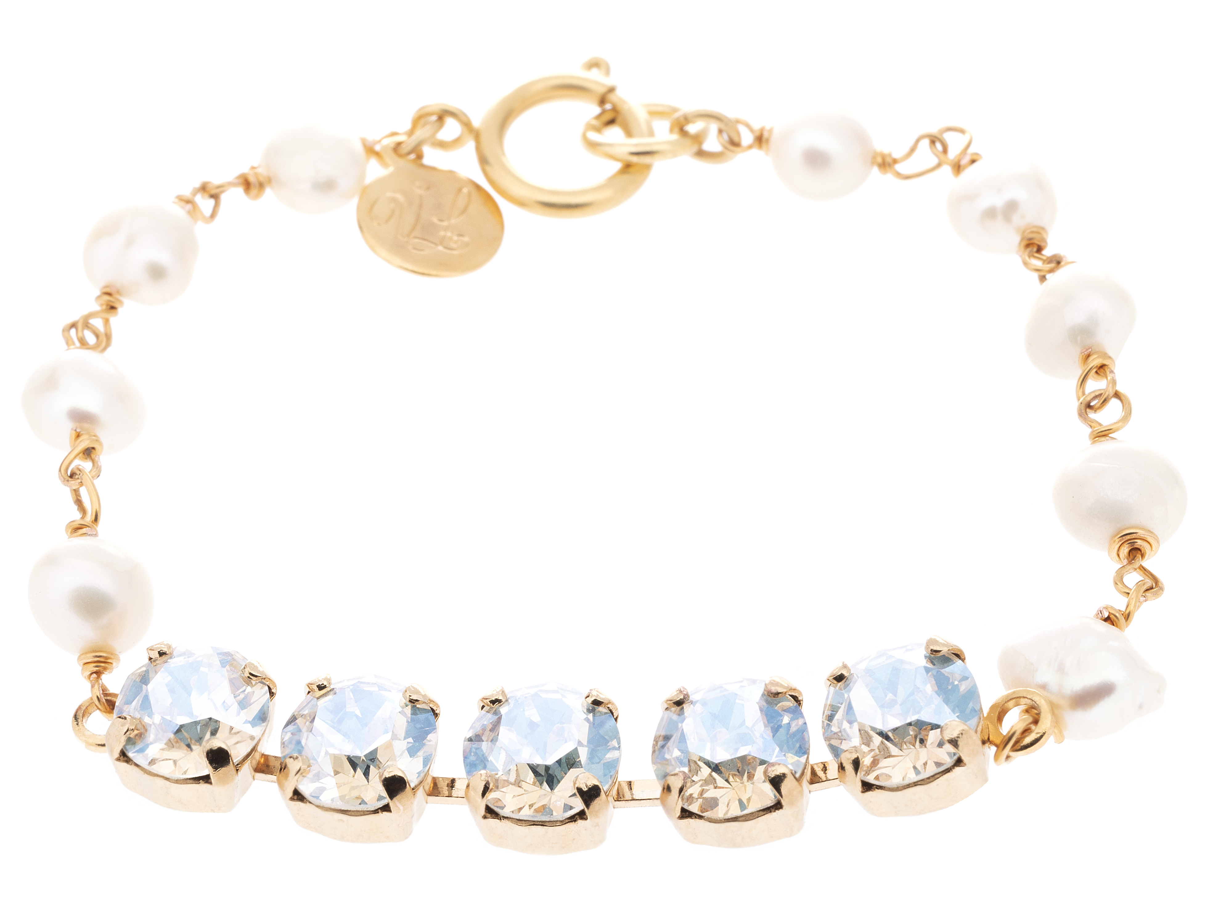 8mm & Pearl Bracelet - Victoria Lynn Jewelry
