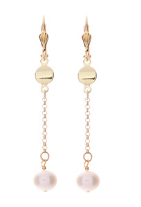 Pearl Dangle Earrings 