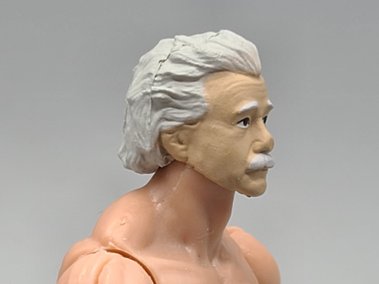 Vitruvian Armory - Albert Einstein Head - Space Force by Fresh
