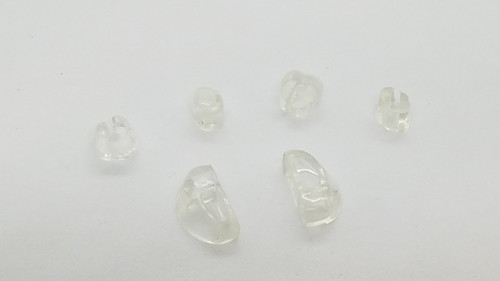 Warrior Skeleton Clear Foot & Armor clips