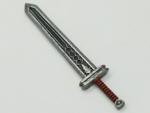 AIO - Silver Viking Broad Sword