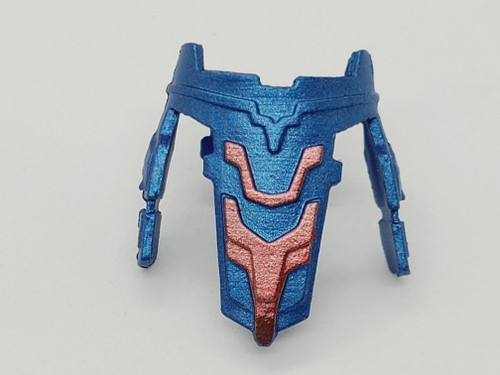 Or'vah Blue Metallic Belt  - AWOK