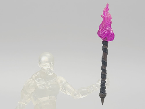 Torch with Pink Flame (Custom)