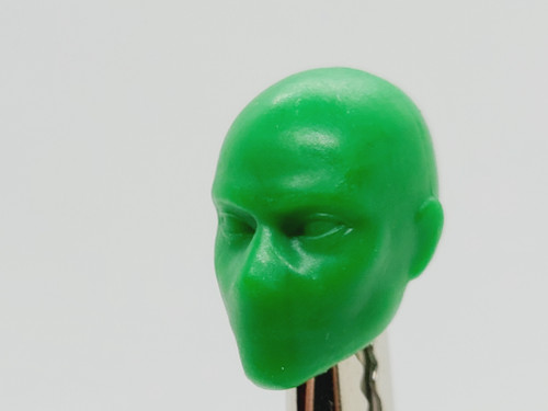 Green Female Masked head