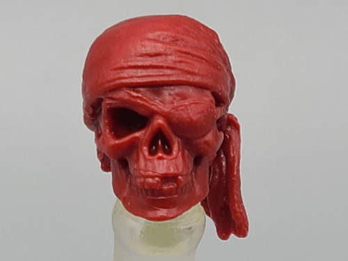 Blood Red Pirate Skull (Skeleton Kit)