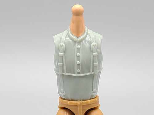 Pale Blue Suspender Torso (PPeach) - Buck-a-Roo #3 (Dime Novel Legends)