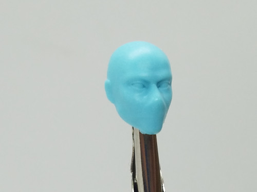Sky Blue Female Masked head