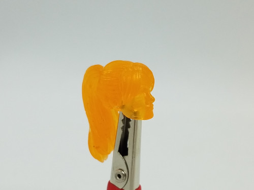 Transparent Orange Female Pony Tail head