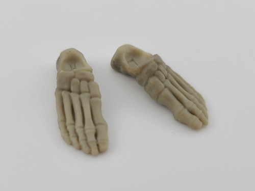 Weathered Gladiator Skeleton Feet - 1:12 Scale - Epic HACKS