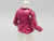 Magenta Ladies Leather Jacket