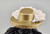 Ramon Vega's Gold Gaucho Hat with Feathers (Zorro, The Gay Blade)