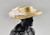 Ramon Vega's Gold Gaucho Hat with Feathers (Zorro, The Gay Blade)