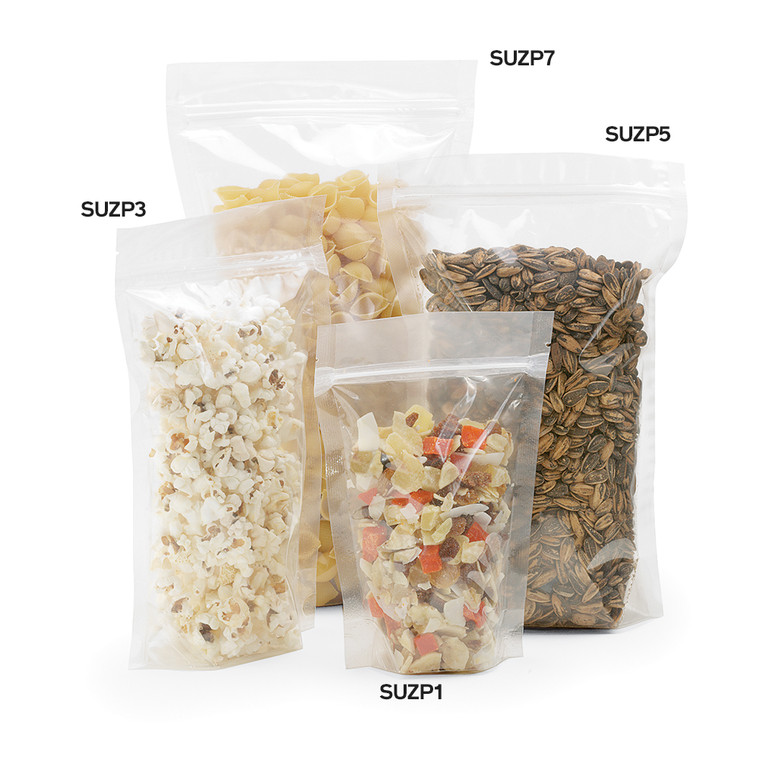 Clear Stand-Up Pouches