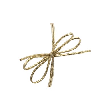 Metallic Pre-Tied Bows (Pack of 100) - Glerup Revere Packaging