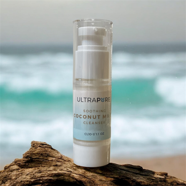Soothing Coconut Milk  Cleanser 1.2 oz Luxury Travel-Size