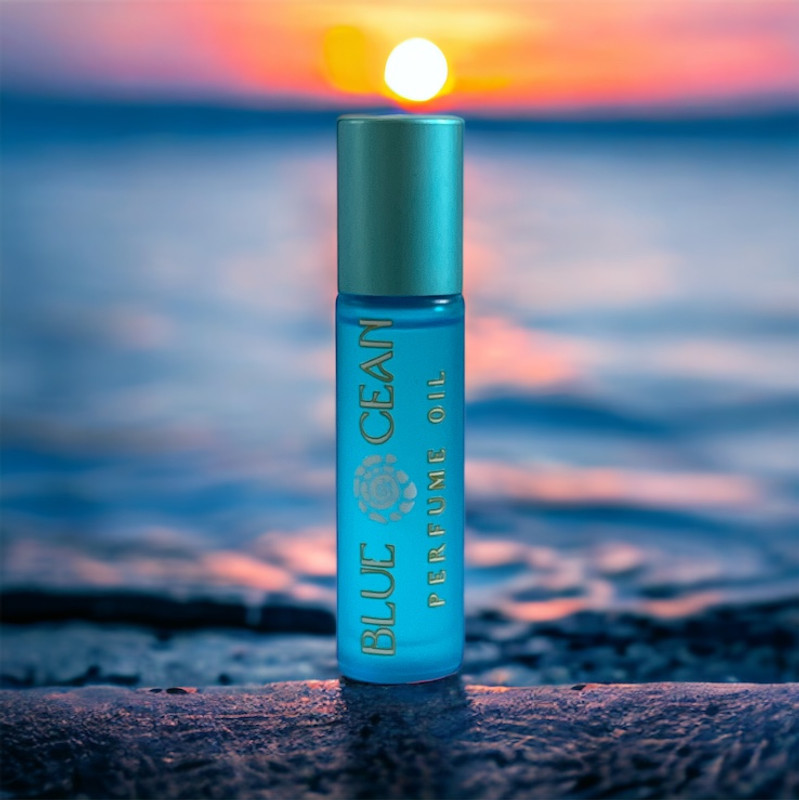 Blue Ocean Sea Salt & Driftwood Perfume Oil  10ml