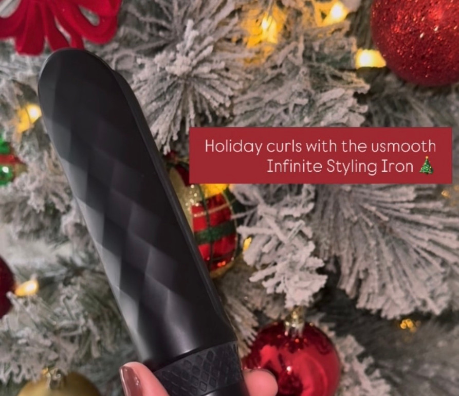 Your Ultimate Holiday Hair Companion: The usmooth Infinite Styling Iron