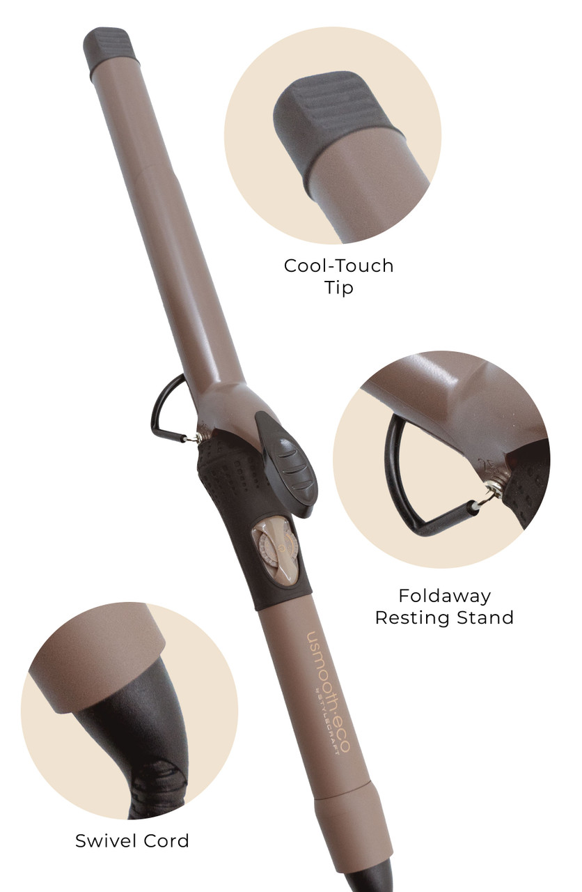 Best Eco Friendly Curling Iron usmooth Eco Curling Iron