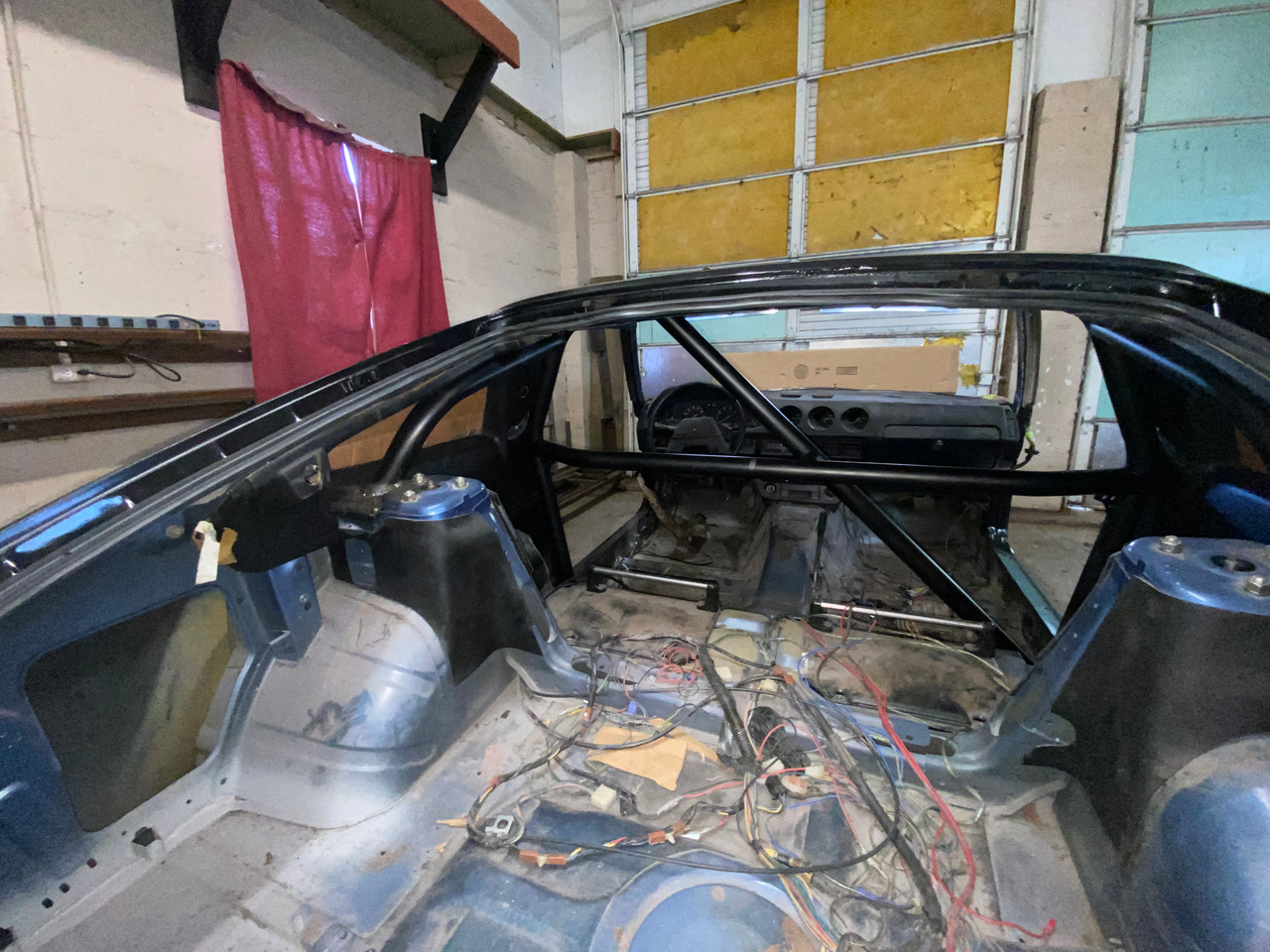 4 Point Roll Bar Time Attack Datsun 280Z Roll Cage Custom Fabrication