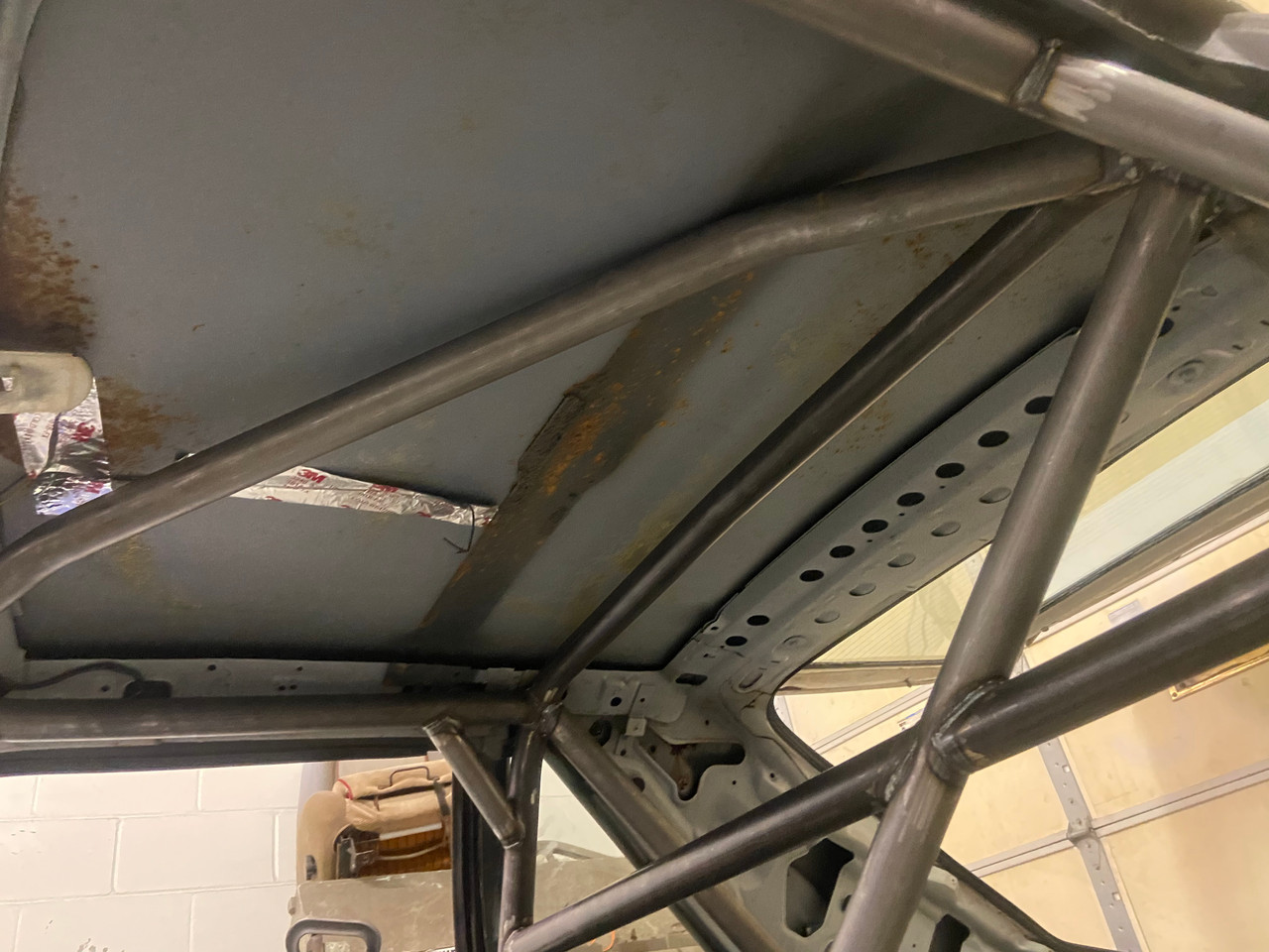 Ford Foxbody Mustang 7993 24 Hours of Lemons Roll Cage Custom Fabrication