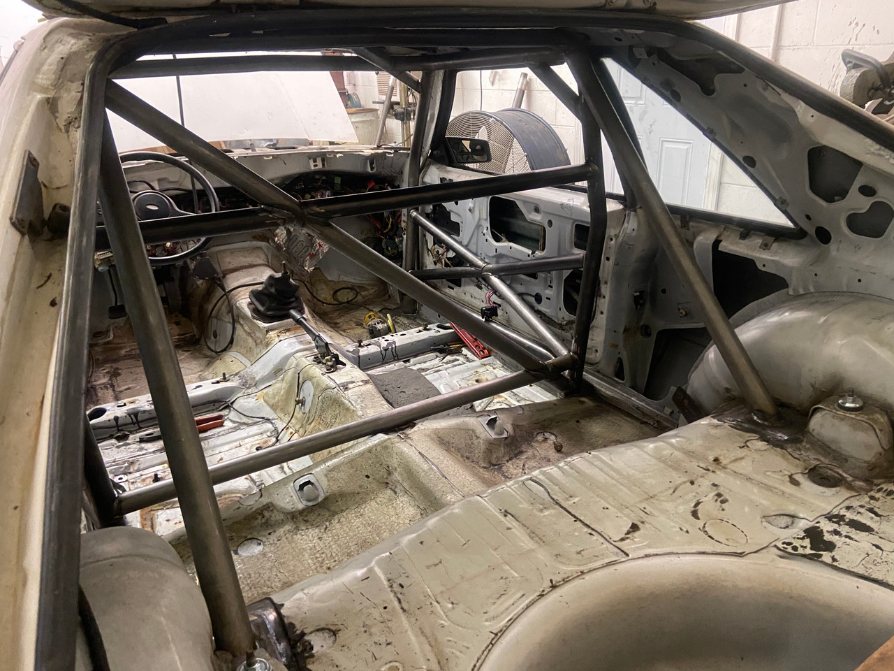 Ford Foxbody Mustang 7993 24 Hours of Lemons Roll Cage Custom Fabrication