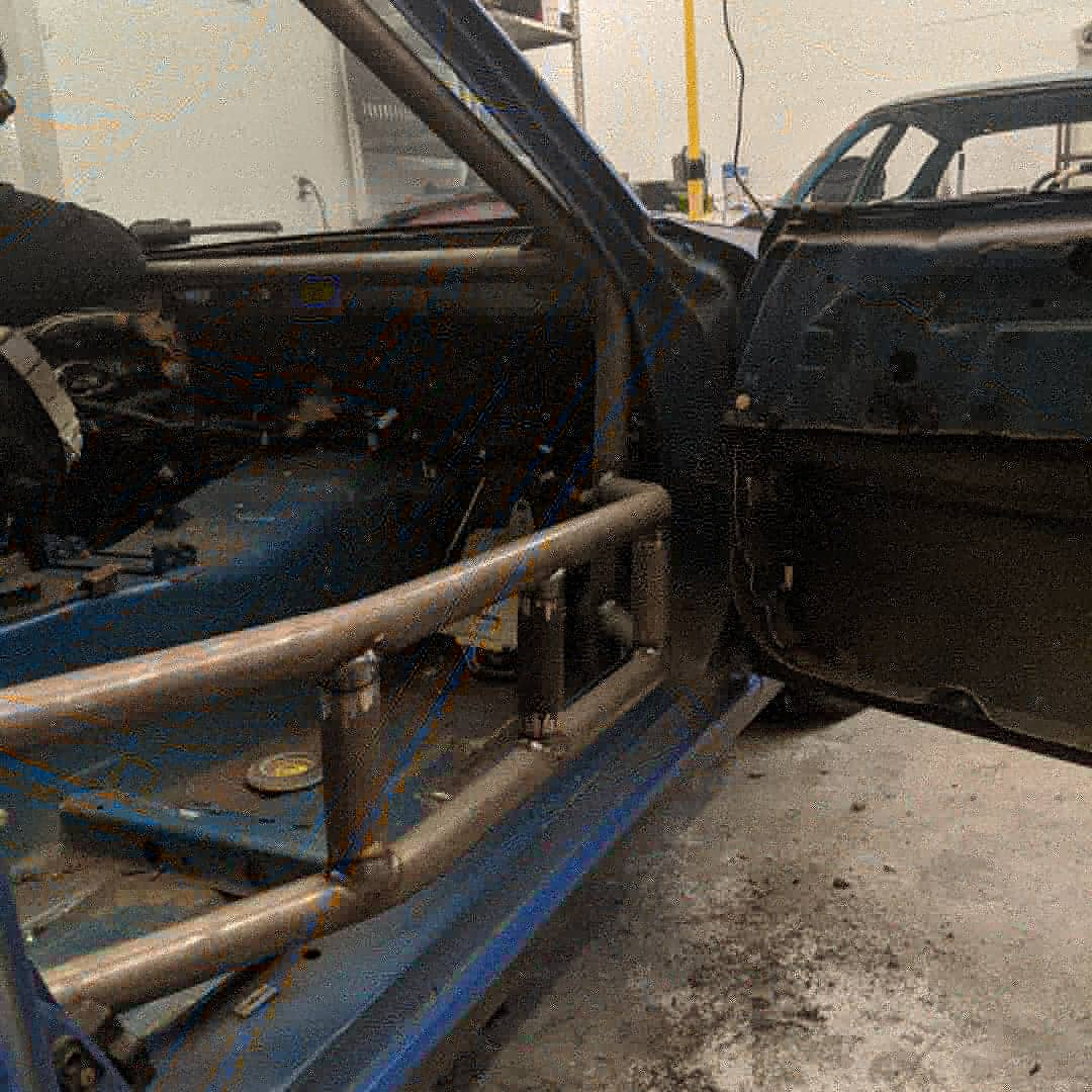 Mazda Miata 24 Hours of Lemons Roll Cage Custom Fabrication