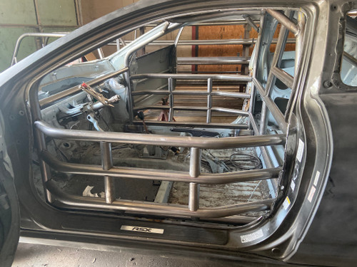 01-06 Acura RSX Limited Sportsman Circle Track Roll Cage, In Shop Fabrication