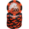 Set 300 jetoane pentru poker model Cardflush, 13 gr+ CADOU un pachet de carti 100% plastic Dal Negro