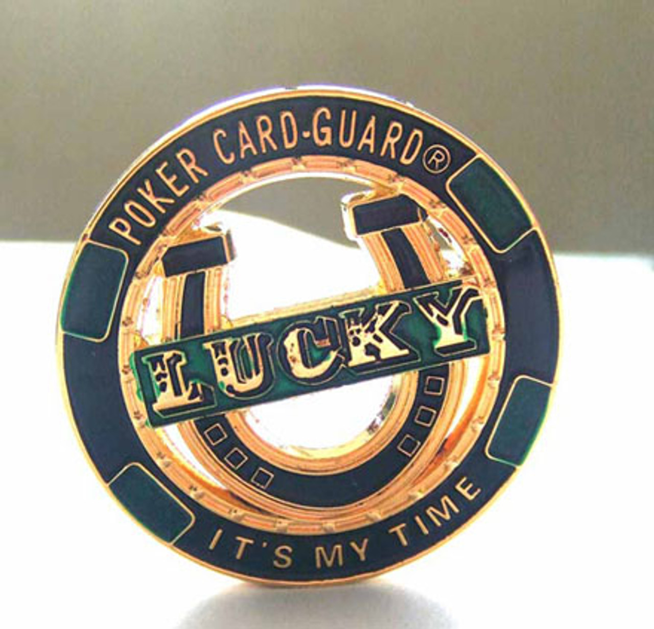 Poker Card Guard - Lucky, It's My Time