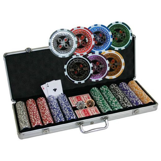 Set 500 poker chips model Ultimate, 11.5 gr high stake+ CADOU un