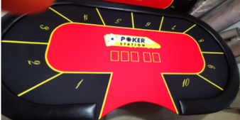 Masa poker 10 jucatori cu sau fara loc de dealer