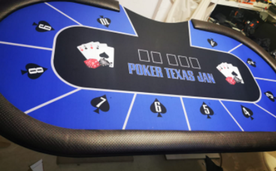 Masa poker 10 jucatori cu sau fara loc de dealer