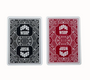 Carti profesionale Copag 100% plastic WSOP- World Series Of Poker Tournament cu index mare