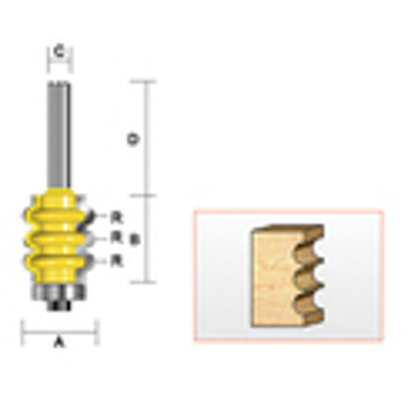 Jet Fluting Bits