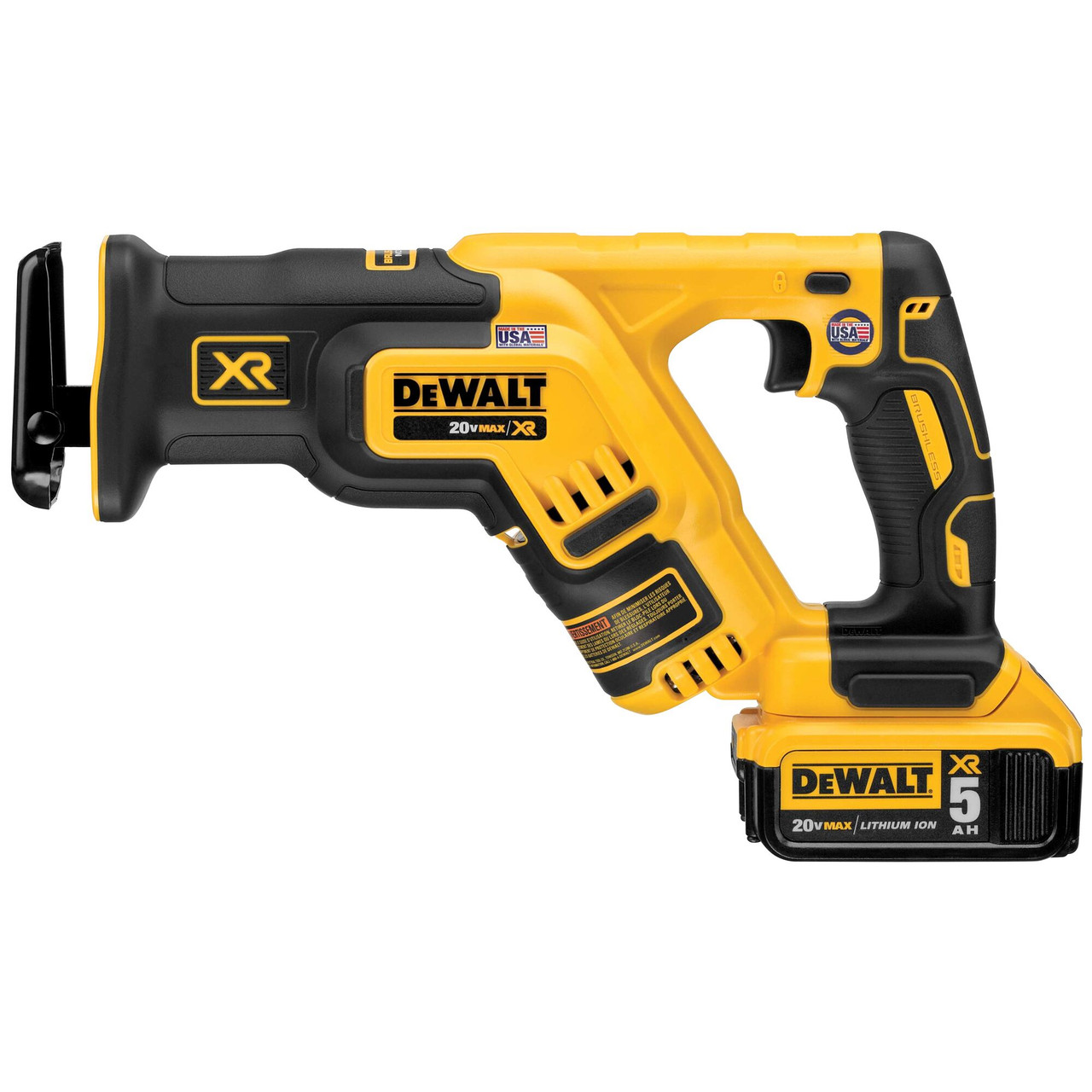 DEWALT DCS367P1 20V MAX XR Compact Reciprocating Saw W