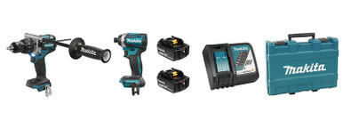 Impact Driver Makita Dlx6079m Makita DLX2176M 18V Ah) LXT Tool