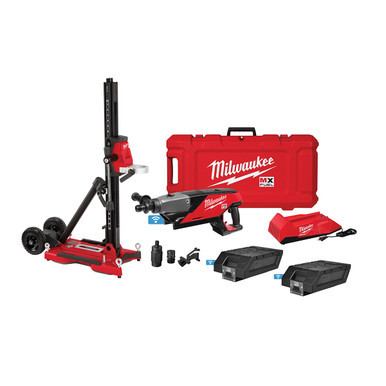 Milwaukee MXF301-2CXS MX FUEL Handheld Core Drill Kit w/ Stand