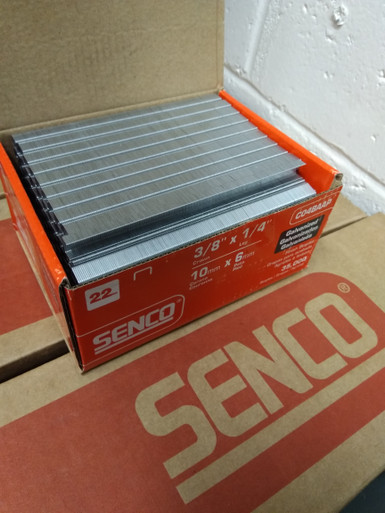 Senco 3/8" Crown, 1/4" Leg Upholstery Staples Federated Tool Supply