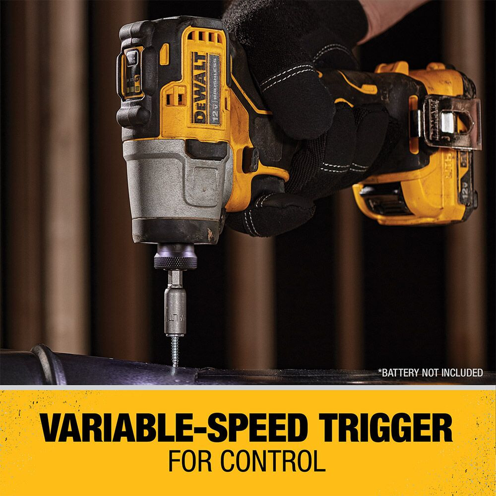 Cordless Impact Dcf801 Impact Driver DEWALT DCF801B 12V MAX Xcs