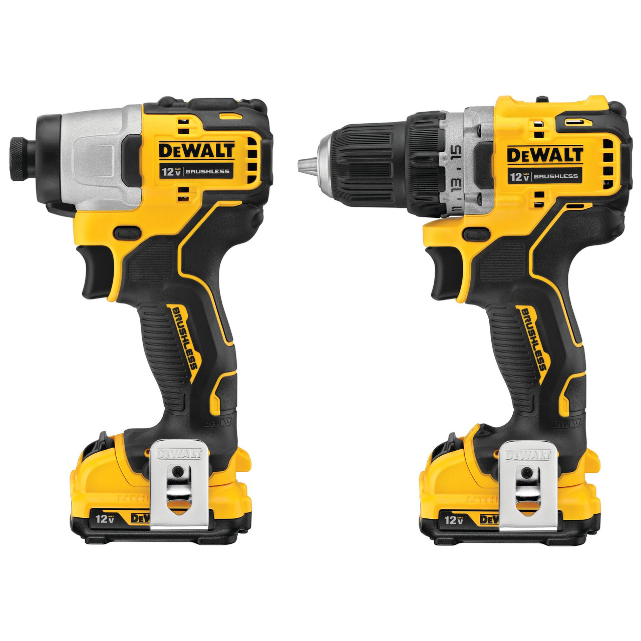Dewaltドリル+インパクトキットDCK221F210.8v 12v Dewaltドリル+インパクトキットDCK221F210.8v 12v