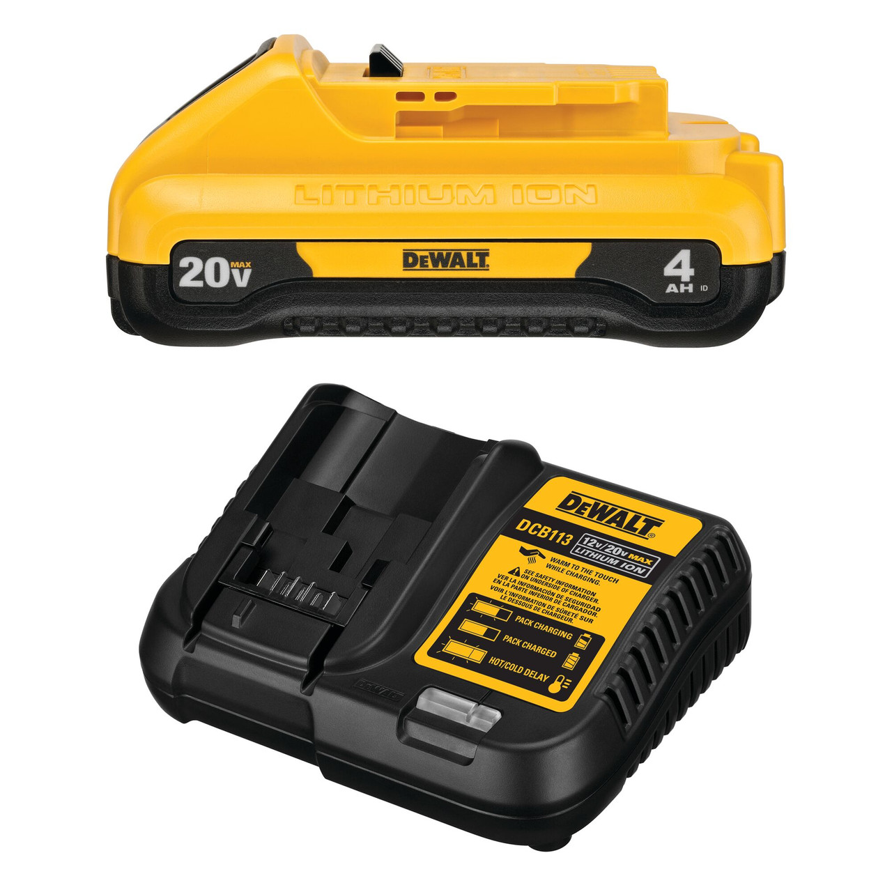 DEWALT DCB240C 20V MAX Li-Ion Compact Battery Ah) W