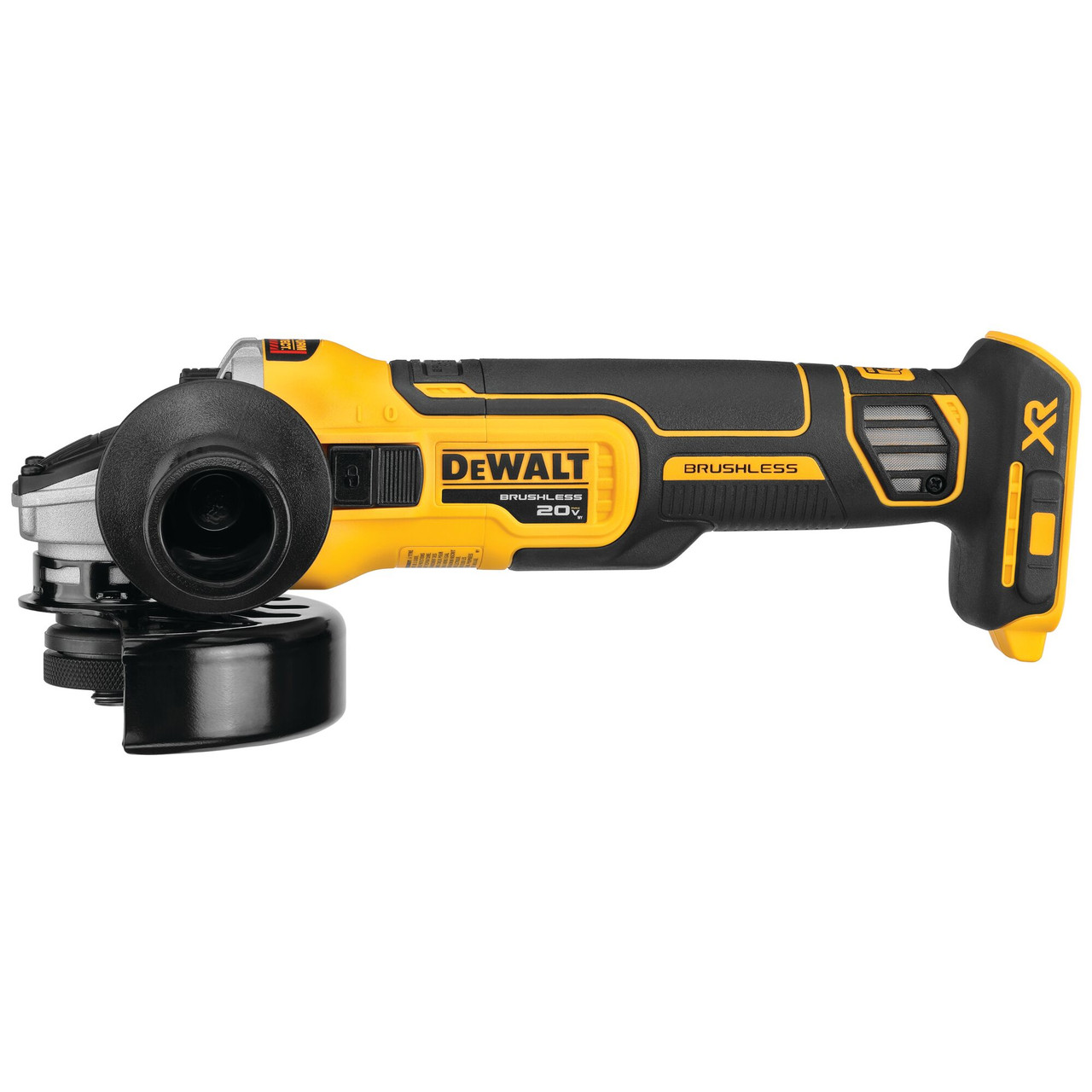 DEWALT 20V MAX* XR® Brushless Cordless 4-1/2 - 5 in. Angle Grinder (Tool Only) DCG410B