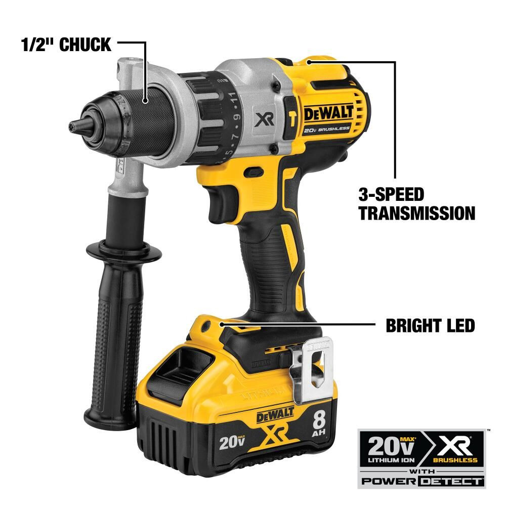 DEWALT DCD998B 20V MAX XR Pd Premium 1/2