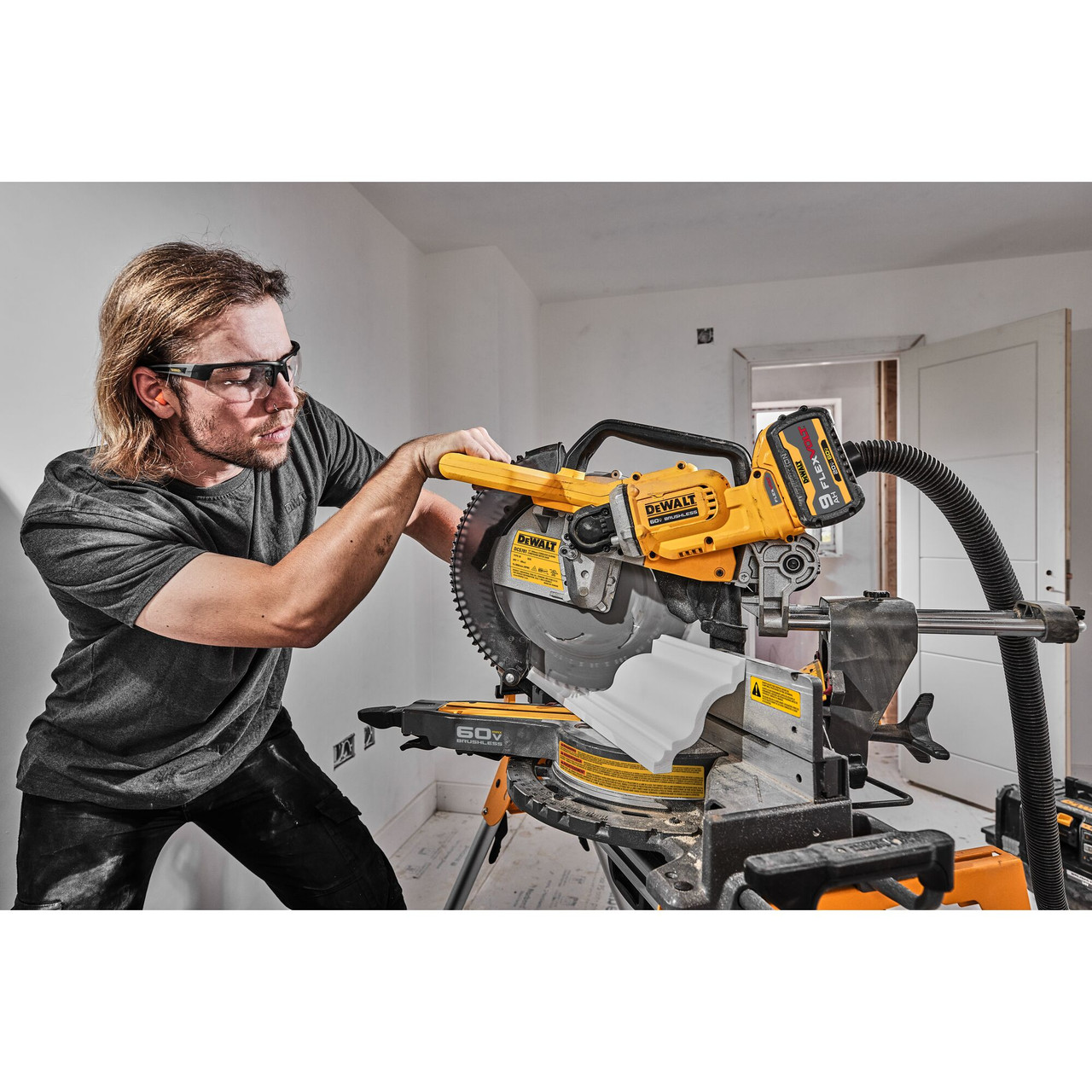 DEWALT DCS781X1 60V MAX Brushless Double Bevel Sliding